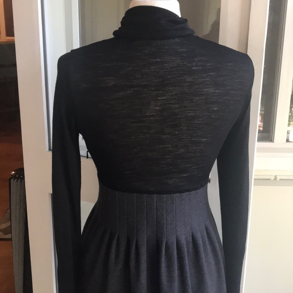 Theory Sheer top Turtleneck dress - Picture 3 of 4